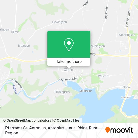Pfarramt St. Antonius, Antonius-Haus map