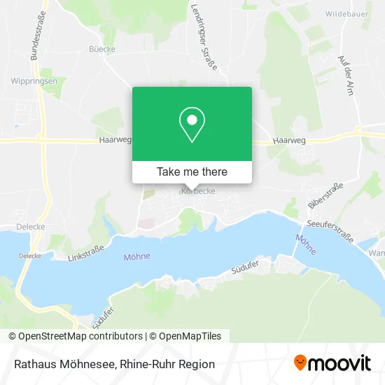 Rathaus Möhnesee map