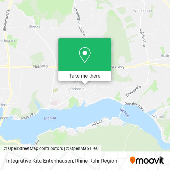 Integrative Kita Entenhausen map