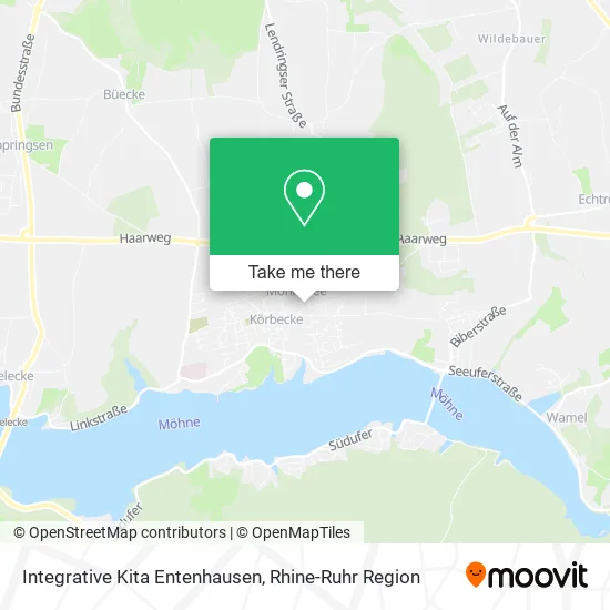 Integrative Kita Entenhausen map