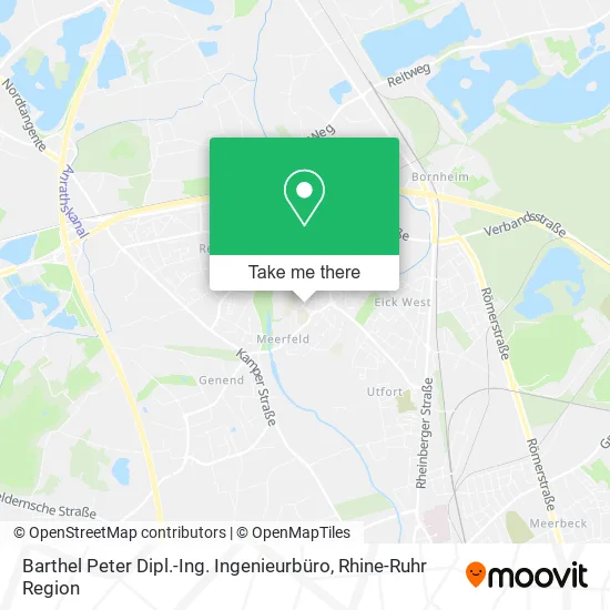 Карта Barthel Peter Dipl.-Ing. Ingenieurbüro