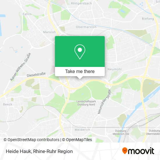 Карта Heide Hauk