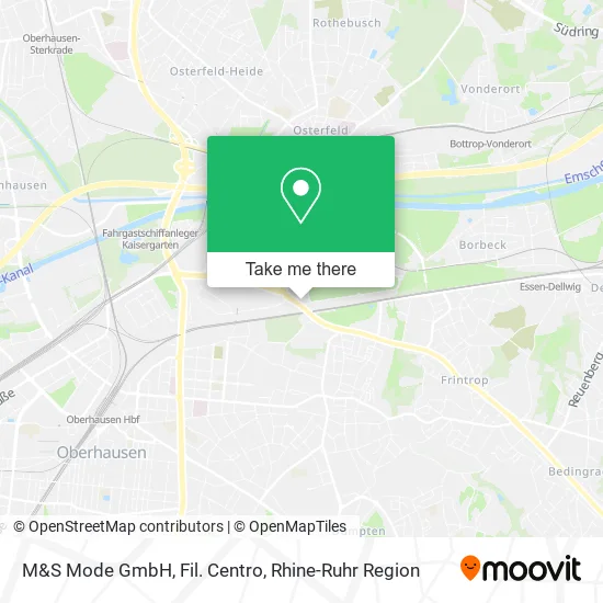 Карта M&S Mode GmbH, Fil. Centro