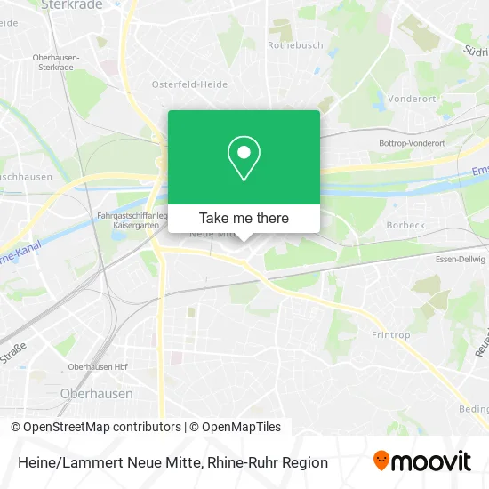 Карта Heine/Lammert Neue Mitte