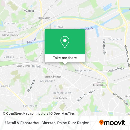 Metall & Fensterbau Classen map