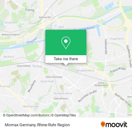 Momax Germany map