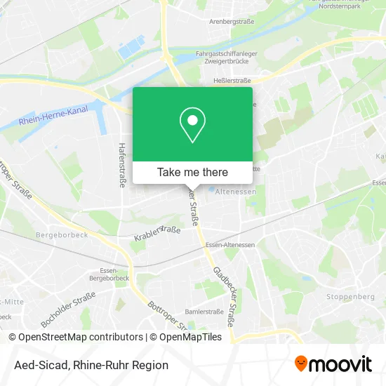 Карта Aed-Sicad