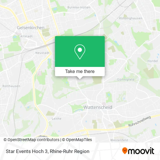 Карта Star Events Hoch 3