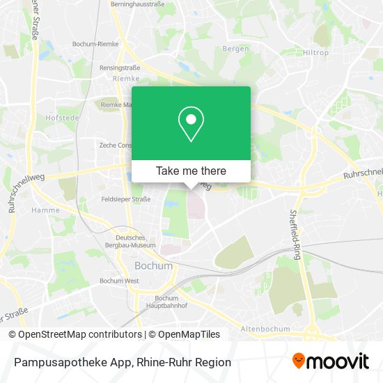 Pampusapotheke App map