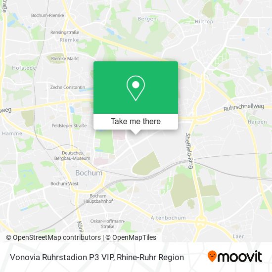 Vonovia Ruhrstadion P3 VIP map