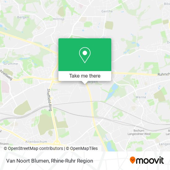 Карта Van Noort Blumen
