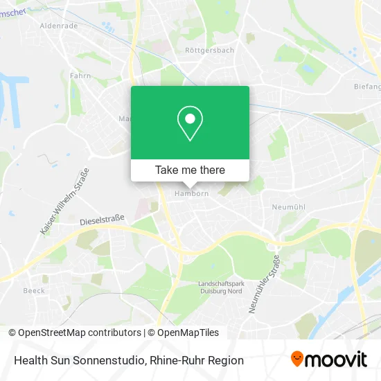 Health Sun Sonnenstudio map