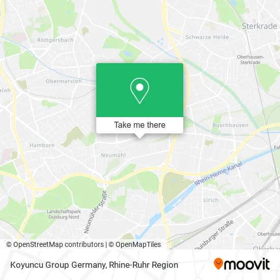 Карта Koyuncu Group Germany