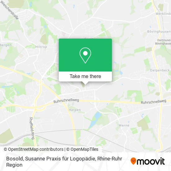 Карта Bosold, Susanne Praxis für Logopädie