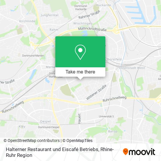 Halterner Restaurant und Eiscafé Betriebs map