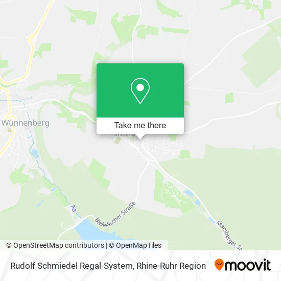 Карта Rudolf Schmiedel Regal-System