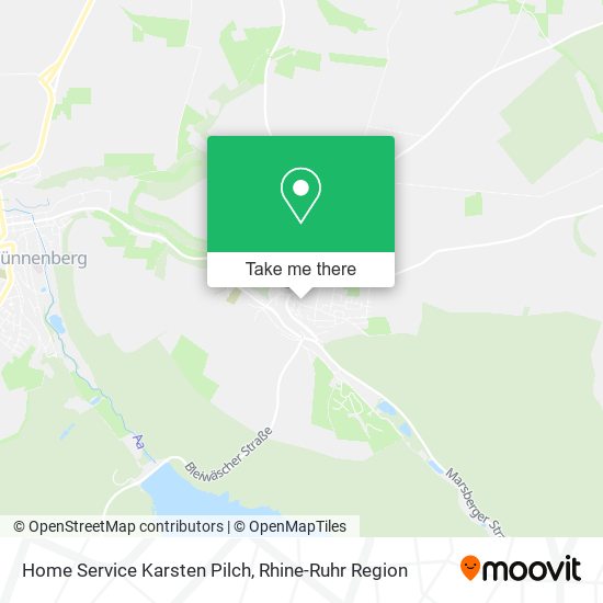 Home Service Karsten Pilch map