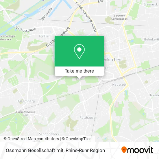 Карта Ossmann Gesellschaft mit