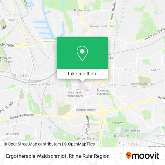 Карта Ergotherapie Waldschmidt