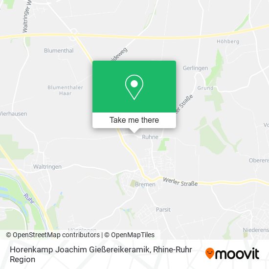 Horenkamp Joachim Gießereikeramik map