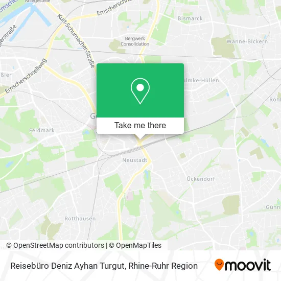 Карта Reisebüro Deniz Ayhan Turgut