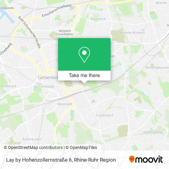 Карта Lay by Hohenzollernstraße 6