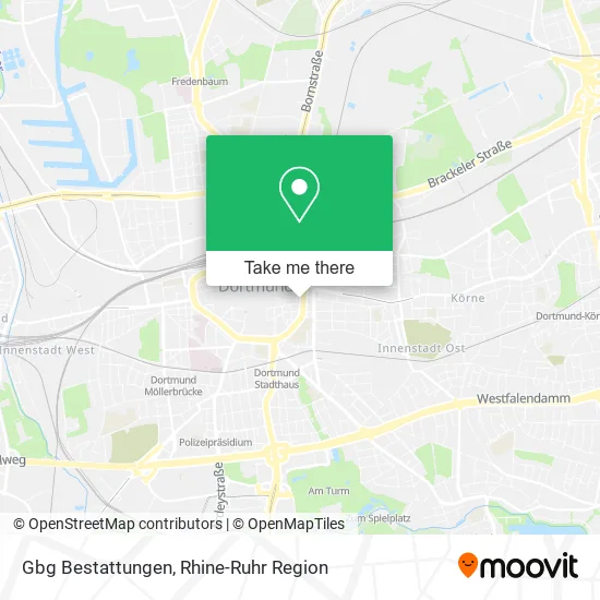 Карта Gbg Bestattungen