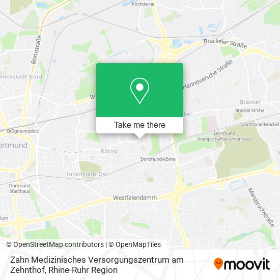 Карта Zahn Medizinisches Versorgungszentrum am Zehnthof