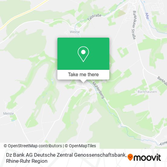 Dz Bank AG Deutsche Zentral Genossenschaftsbank map