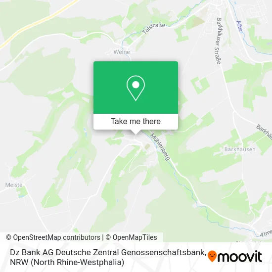 Карта Dz Bank AG Deutsche Zentral Genossenschaftsbank