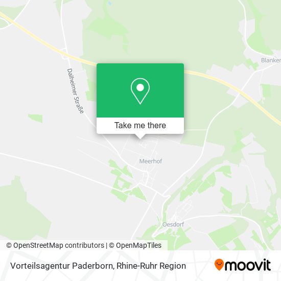 Vorteilsagentur Paderborn map