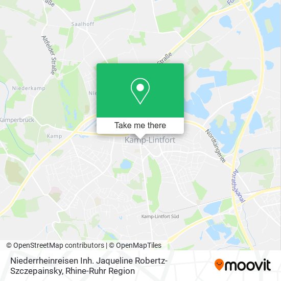 Niederrheinreisen Inh. Jaqueline Robertz- Szczepainsky map