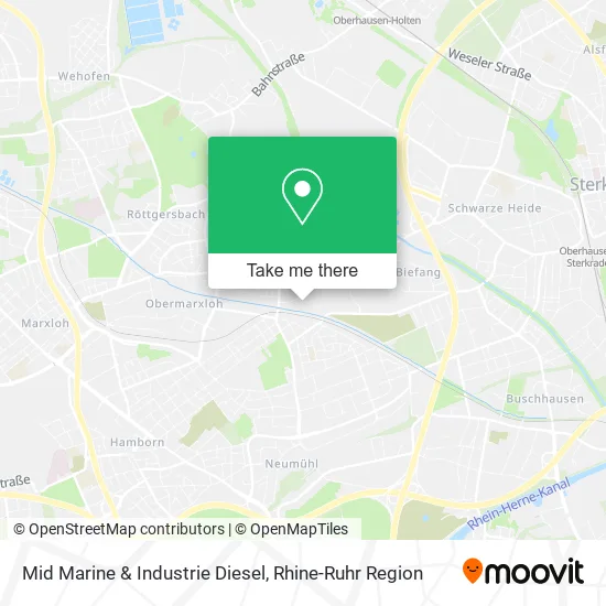 Карта Mid Marine & Industrie Diesel