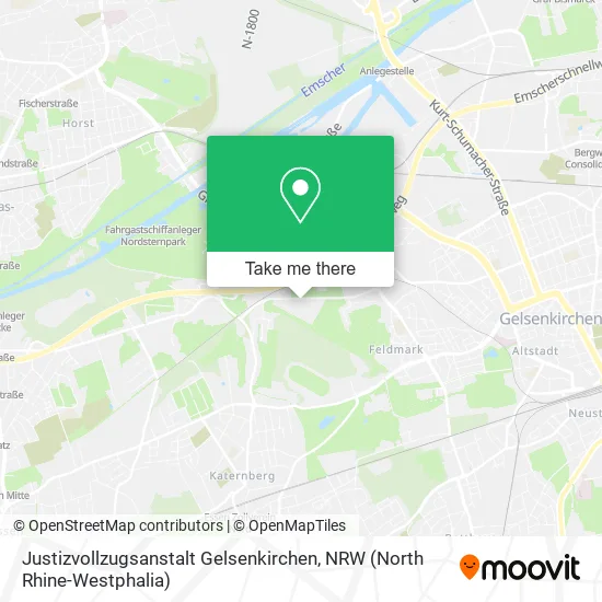 Карта Justizvollzugsanstalt Gelsenkirchen
