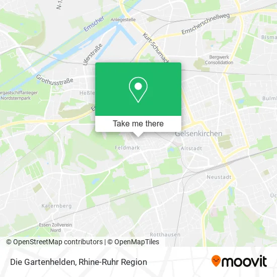 Карта Die Gartenhelden