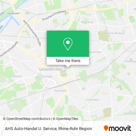 AHS Auto-Handel U. Service map