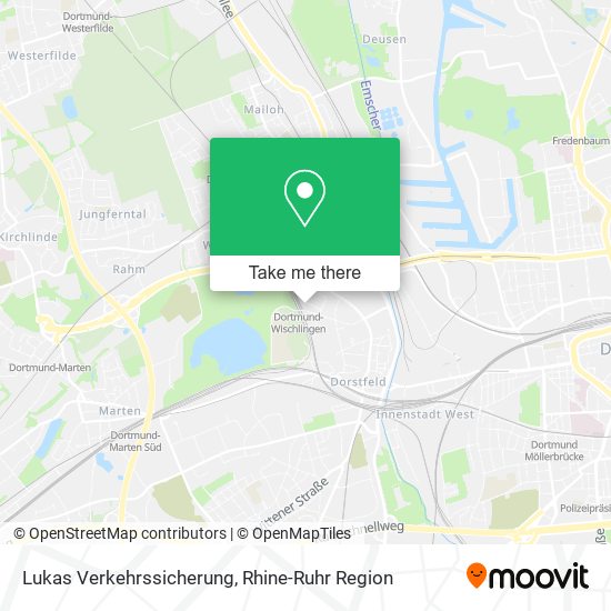 Lukas Verkehrssicherung map