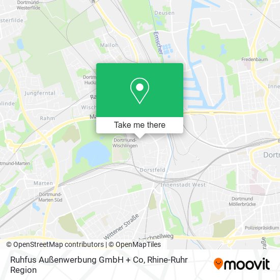 Ruhfus Außenwerbung GmbH + Co map