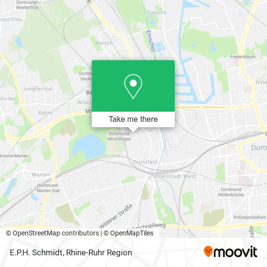 Карта E.P.H. Schmidt