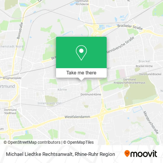 Michael Liedtke Rechtsanwalt map