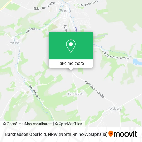 Barkhausen Oberfeld map