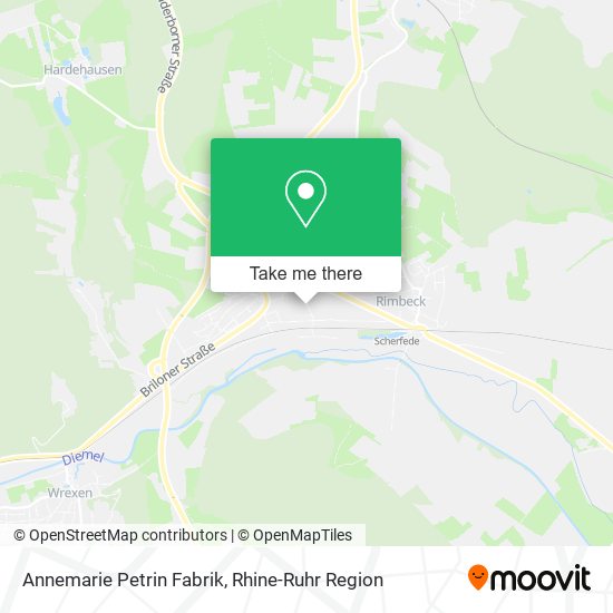 Annemarie Petrin Fabrik map