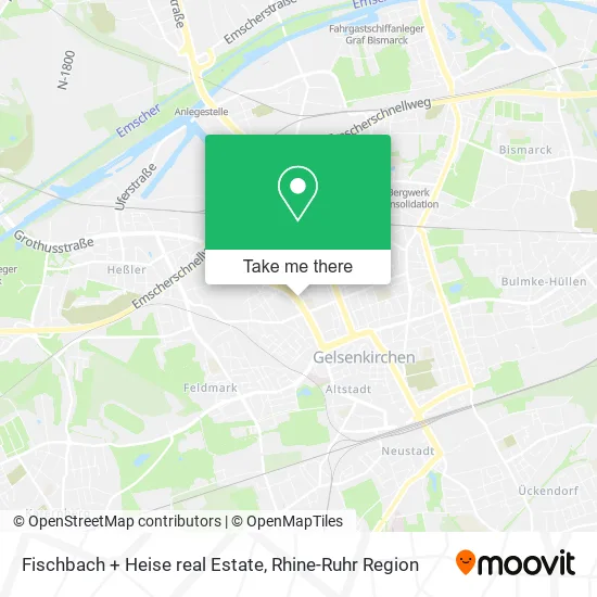 Карта Fischbach + Heise real Estate