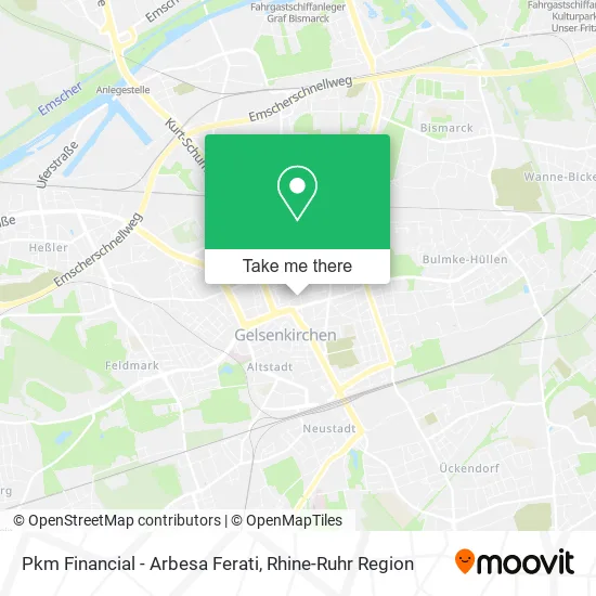 Карта Pkm Financial - Arbesa Ferati