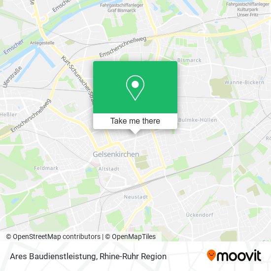 Ares Baudienstleistung map