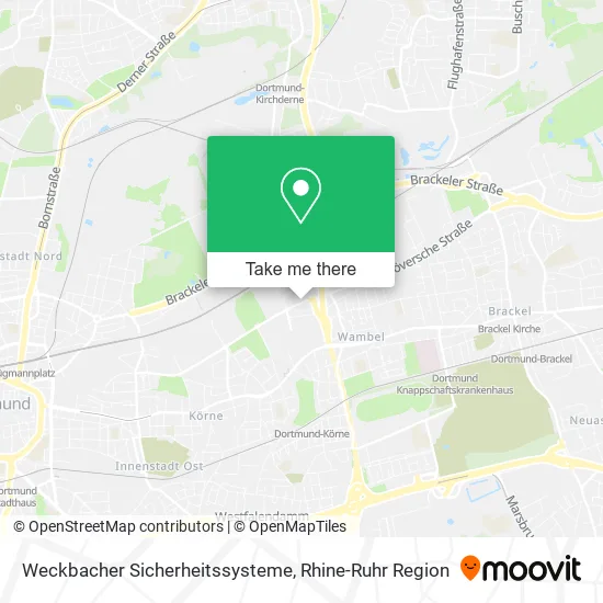 Карта Weckbacher Sicherheitssysteme