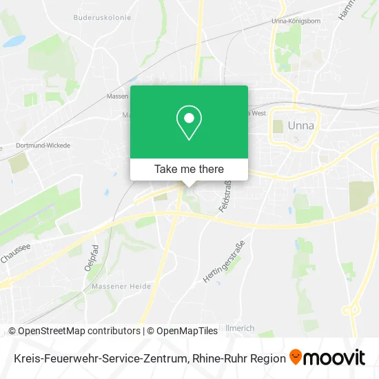 Kreis-Feuerwehr-Service-Zentrum map