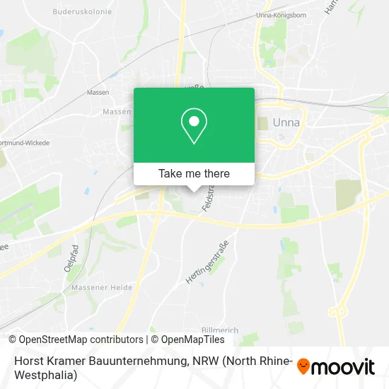 Horst Kramer Bauunternehmung map