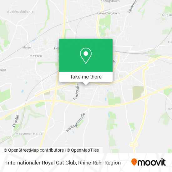 Карта Internationaler Royal Cat Club