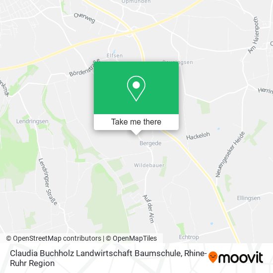 Claudia Buchholz Landwirtschaft Baumschule map